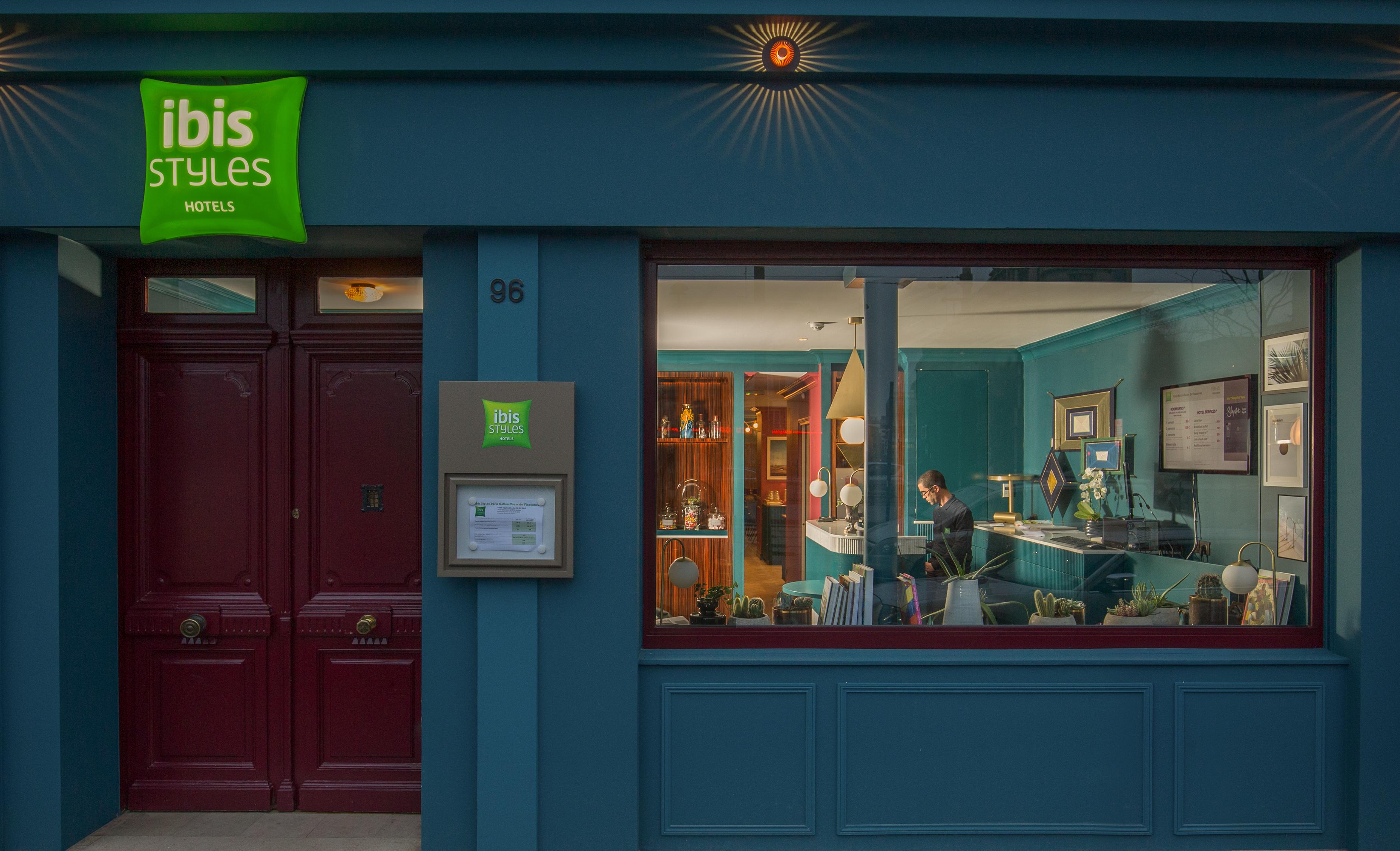 Hotel Ibis Styles Paris Nation Cours De Vincennes Zewnętrze zdjęcie